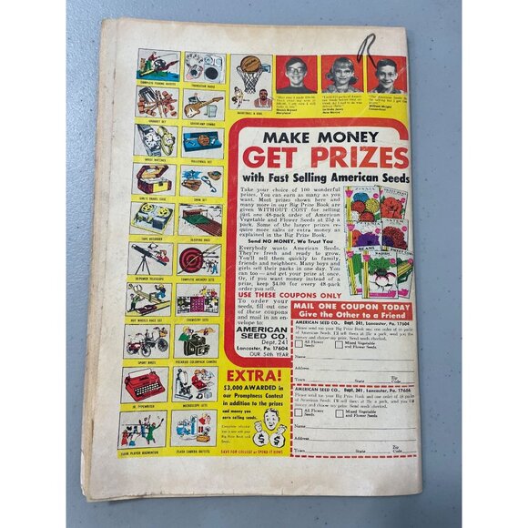 Gold Key Walt Disney Scamp Comic #7 May 1972 Vintage Collectible Comic Book - Picture 7 of 7